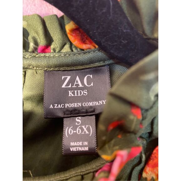 Zack kids by Zac Posen girls long sleeve smocked dress size 6 - Picture 4 of 4